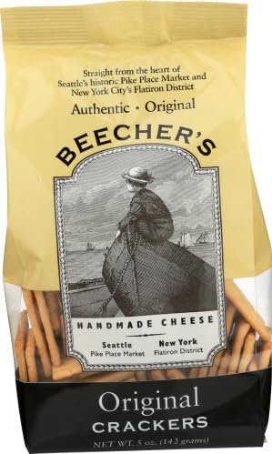 Beechers Artisan Corn Crackers 5 oz (Pack of 12)