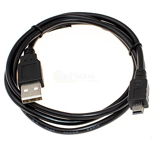  cellePhone USB Data Cable Compatibile con Sony-Ericsson J132/Xperia X1 (sostituita DMU-70) (Mini-USB)