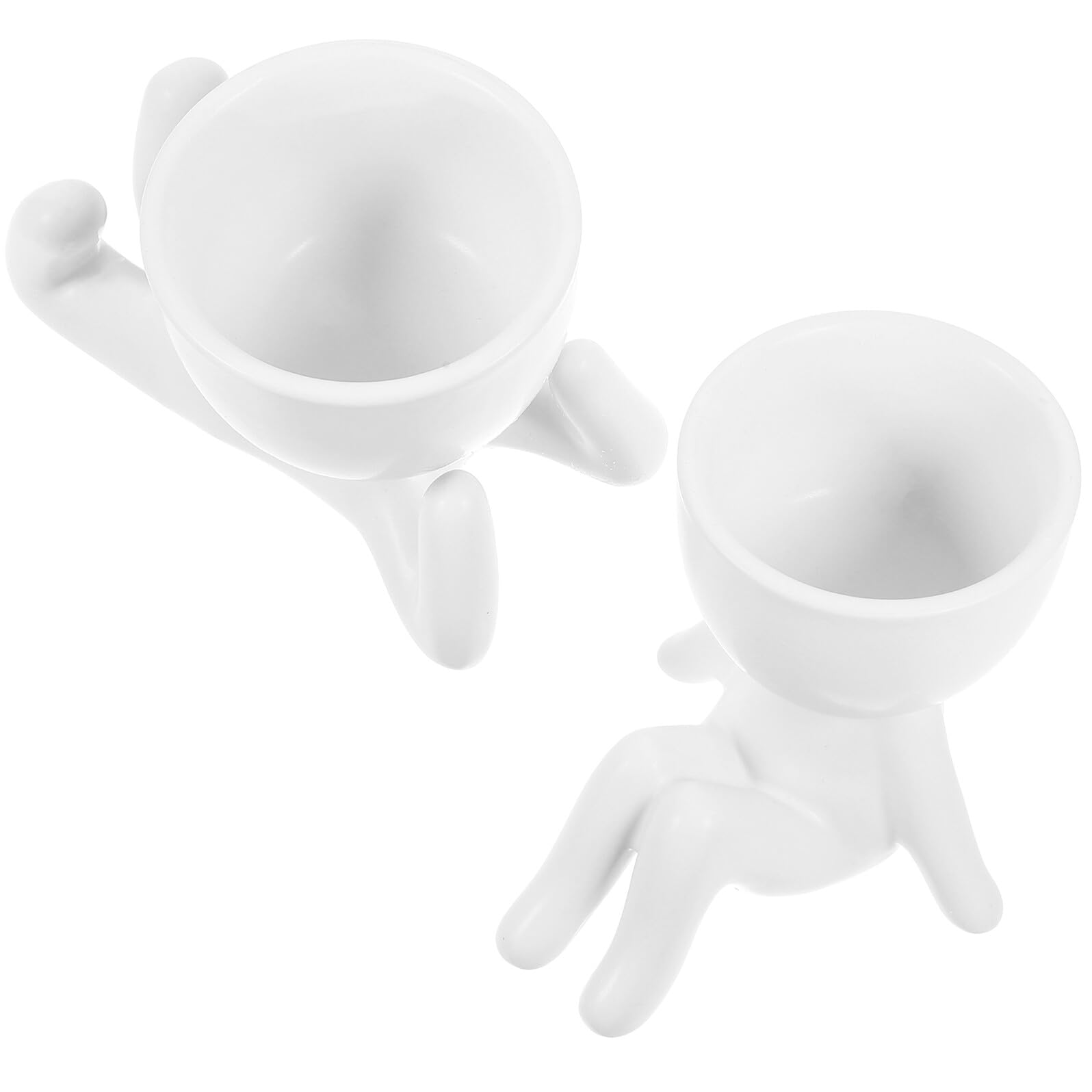 Pots design pour succulentes et cactus stables contre les chutes de plantes