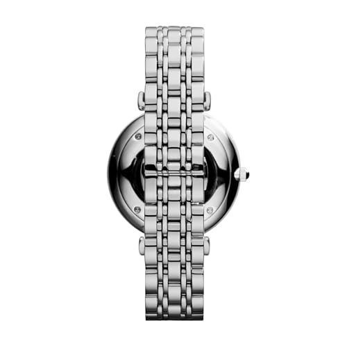 Emporio Armani Men's Three-Hand Leather Watch3