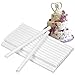 Jinlaili 24PCS Varillas de Pasador de Pastel Plástico, 24CM Reutilizable Tacos de Pastel Blanco, Palos del Soporte de la Torta, Varillas de Soporte para Tartas para apilar la construcción