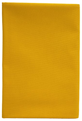 コスモテキスタイル 生地 帆布 11号 無地 綿100% 約92cm幅×1mカット col.128 イエロー AD70000 手芸・ハンドメイド用品