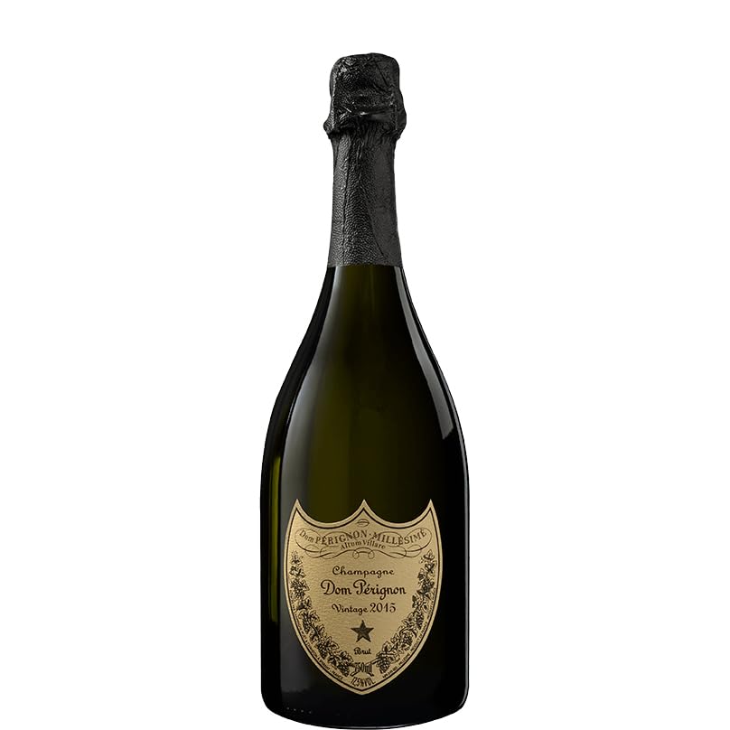 Dom Pérignon Champagne Brut Vintage 2015 – Champagne Millesimato Premium 12,5% Vol. 0,75l | Bottiglia da Collezione, Prestigio e Massima Espressione dello Stile Dom Pérignon