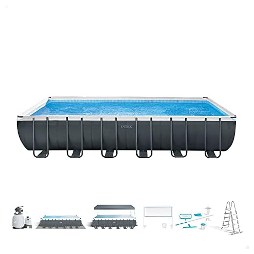 Intex 55222 - Piscina Desmontable 732X366X132 Cm Pack Deluxe + Depuradora Con Clorador