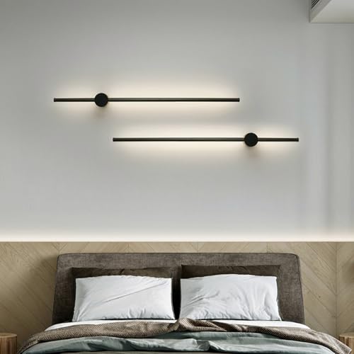 Apliques de pared LED giratorios a 350° con líneas minimalistas y luz neutra de 50cm