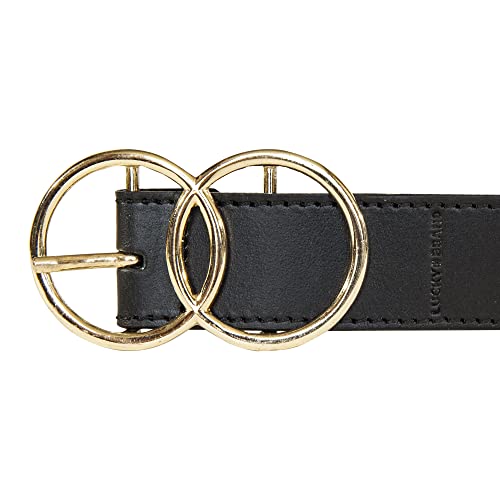 Image of Lucky Brand Women's Western Leather Belt | Classic | Fashion | Vintage | Buffalo Leather | Western-Inspired