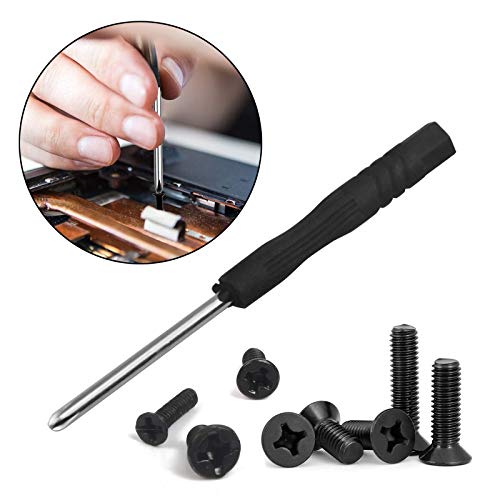 Schroevenset, 500 stuks, M2, M2,5, M3, PC schroeven, zwarte computerschroeven met schroevendraaier, mini… - Image 5