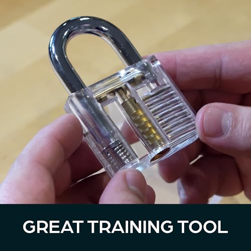 Cadenas transparent d'entraînement éducatif pour s'initier aux secrets du locksport - 5