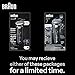 Braun Electric Shaver for Men, Series 7 7120s, Wet & Dry Shave, Turbo & Gentle Shaving Modes, Waterproof Foil Shaver, with Precision Trimmer, Space Grey
