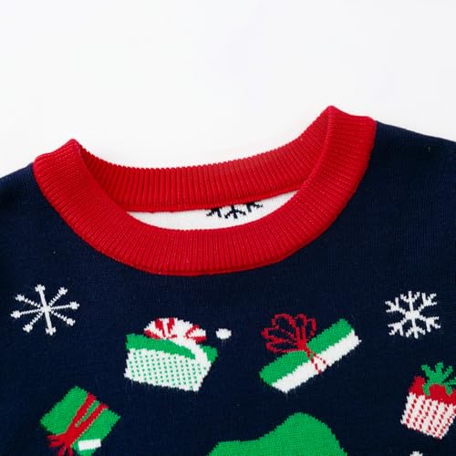 Toddler Ugly Christmas Sweater Boy Girl Funny Xmas Sweatshirt Kids Reindeer Santa Knit Pullover Holiday Tops 3-7 Years 5 Toddler Ugly Christmas Sweater Boy Girl Funny Xmas Sweatshirt Kids Reindeer Santa Knit Pullover Holiday Tops 3-7 Years - Image 6