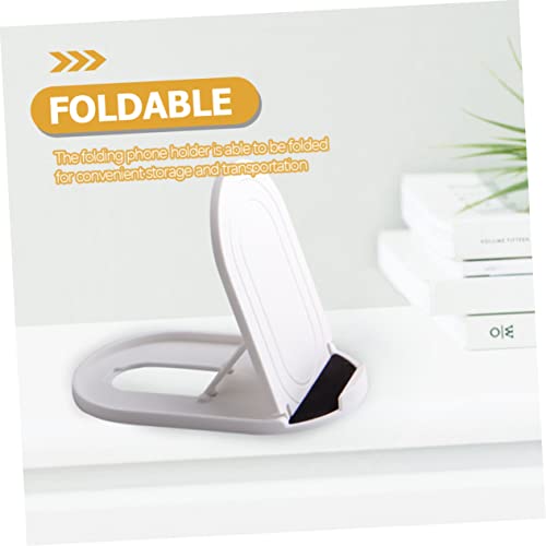Hemobllo 12 Pçs Suporte De Telefone De Mesa Suporte Para Smartphone Suporte De Mesa Dobrável Suporte