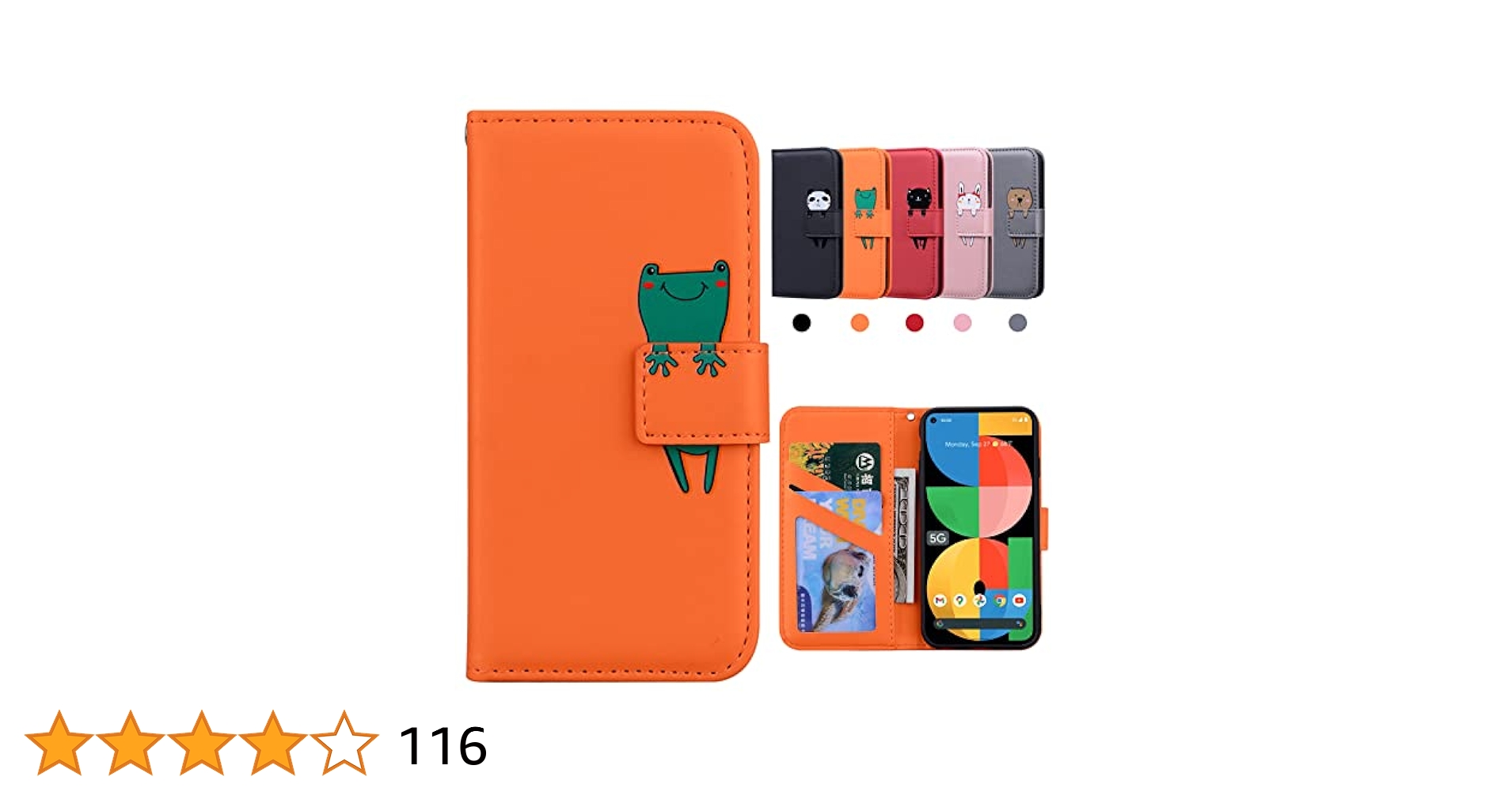 美品！Googlepixel5a フリー 本体★手帳型ケース付き Amazon.co.jp: Google Pixel 5a ケース 手帳型 グーグル Pixel