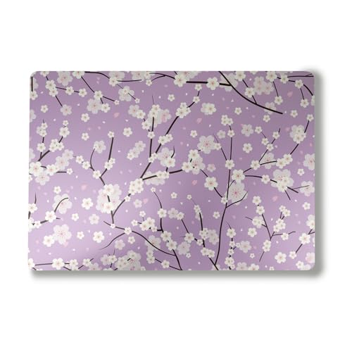 Laptop Skin Compatible with Alienware M18 R2 (2024) - Sakura Purple - Premium 3M Vinyl Protective Wrap Decal Cover - Easy to Apply | Crafted in The USA by MightySkins
