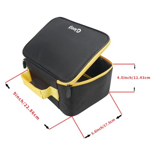 Gleegi Air Compressor Bag Compatible with AstroAI Tire Inflator Portable Air Pump Fabric Bag for Car Tires 12V DC Auto Tire Pump, Storage Case for Compressor Accessories (Bag Only) by Gleegi - Used condition - Image 3