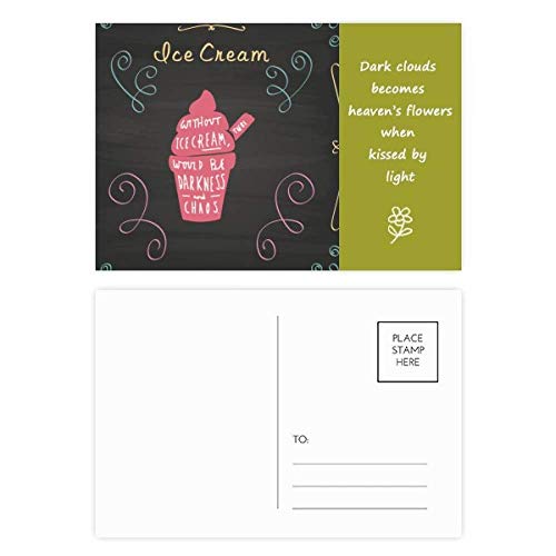 Merci carte postales en lot de 20 pièces pour accompagner tous vos cadeaux