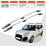 CALIDAD OEM: Específico del vehículo fabricado para Fiat Doblo L2 año 2010 de aluminio con TÜV y ABE, no se requiere taladrar. Tiempo de montaje aproximado 30 minutos.