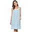 A White Blue Floral
