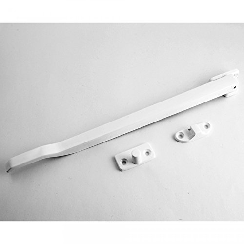 Modern Casement Window Stay 255mm White from EUROART