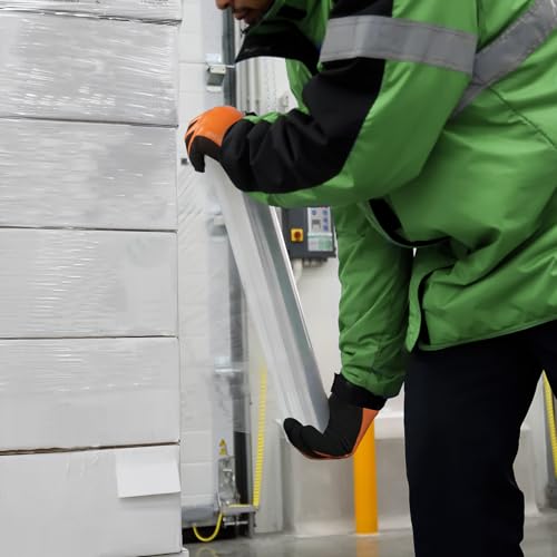 Kebada Winter Work Gloves for Men & Women, Waterproof Work Gloves, Supper Grip with Latex Coating, Thermal Insulated Warm Lined Safety Gloves for Freezer, Warehouse, Fishing, Gardening, 1 Pair, 7/S - Image 5