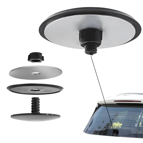Wonuante Tapones ciegos de 32 mm, tapón ciego para limpiaparabrisas trasero, tapón de eliminación del limpiaparabrisas, cubierta de antena para parabrisas trasero