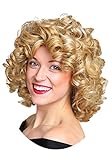 Fun Costumes Women's Bad Sandy Wig Adult Sandy Wig from Grease Standard Yellow