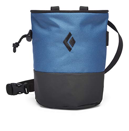Black Diamond Mojo Zip Chalk Bag - Astral Blue/Slate Medium/Large
