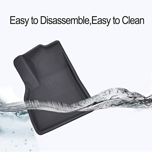 Tesla Model 3 Floor Mats - Tpe All-Weather Waterproof Accessories For 2023 2022 2021 Upgraded Odorless Durable Rear Trunk Mat Floor Liners, Interior Accessories #TOP1