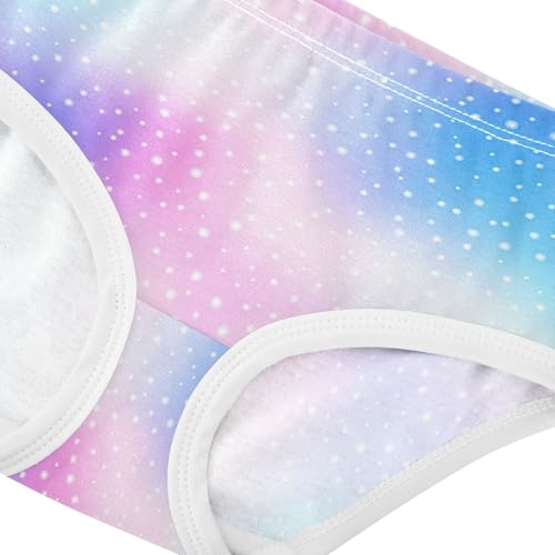 Toddler Girls Underwear 2t Cotton Panties for Girl Animal Briefs Kids Undies Soft Pastel Gradient Blue4