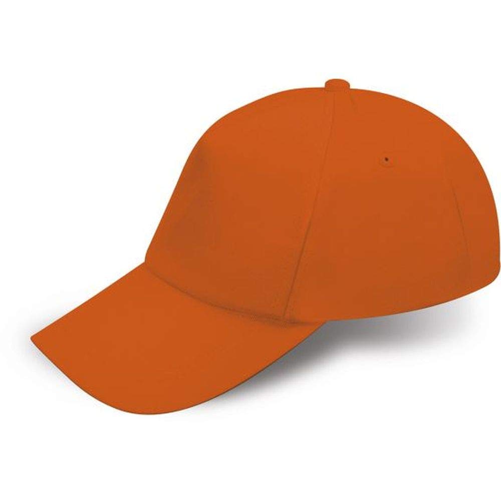 Unknow Super Offerta 25 PZ Cappello Bambino con Visiera in Cotone Arancione