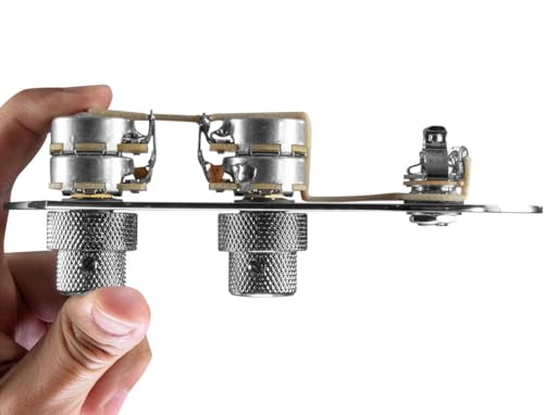 MINHTOANBV 920D JB-CON-C Pre-Wired Control Plate W/Concentric Knobs for J-Style Bass