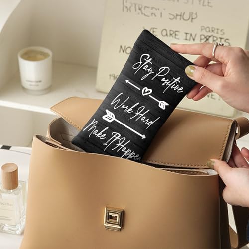 Image of 2 PCS Glasses Case Eyeglass Sunglasses Pouch Squeeze Portable Bag Soft Leather with Cleaning Cloth Women Men Girls