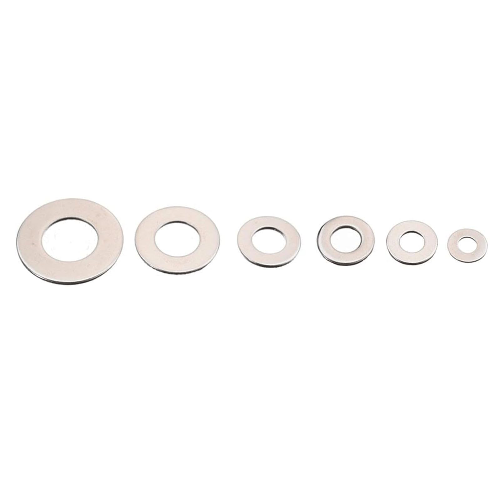 BKEKM 660pc Rondelle Piatte M3 M4 M5 M6 M8 M10 Rondella in Acciaio Inox Rondella Piana Kit Vite di Fissaggio Viti Hardware Guarnizione Piatta