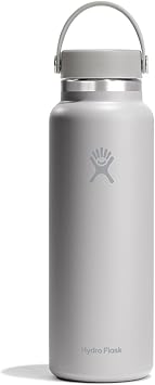 Hydro Flask Stainless Steel Water Bottle, Wide Mouth, 40 oz 1.1 L, Birch, Hot & Cold Water Bottle