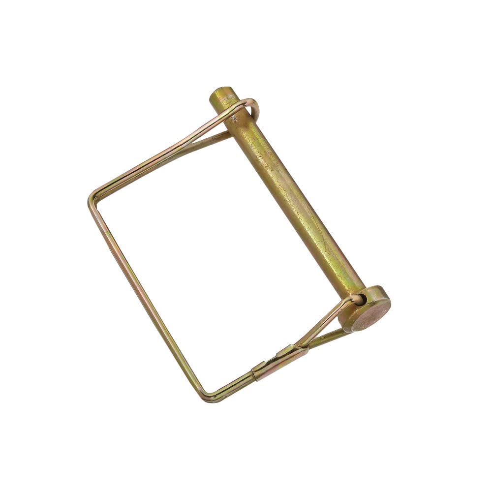 RV Designer H431 - 1/4" x 3" Safety Lock Pin with Chain, 1 pk