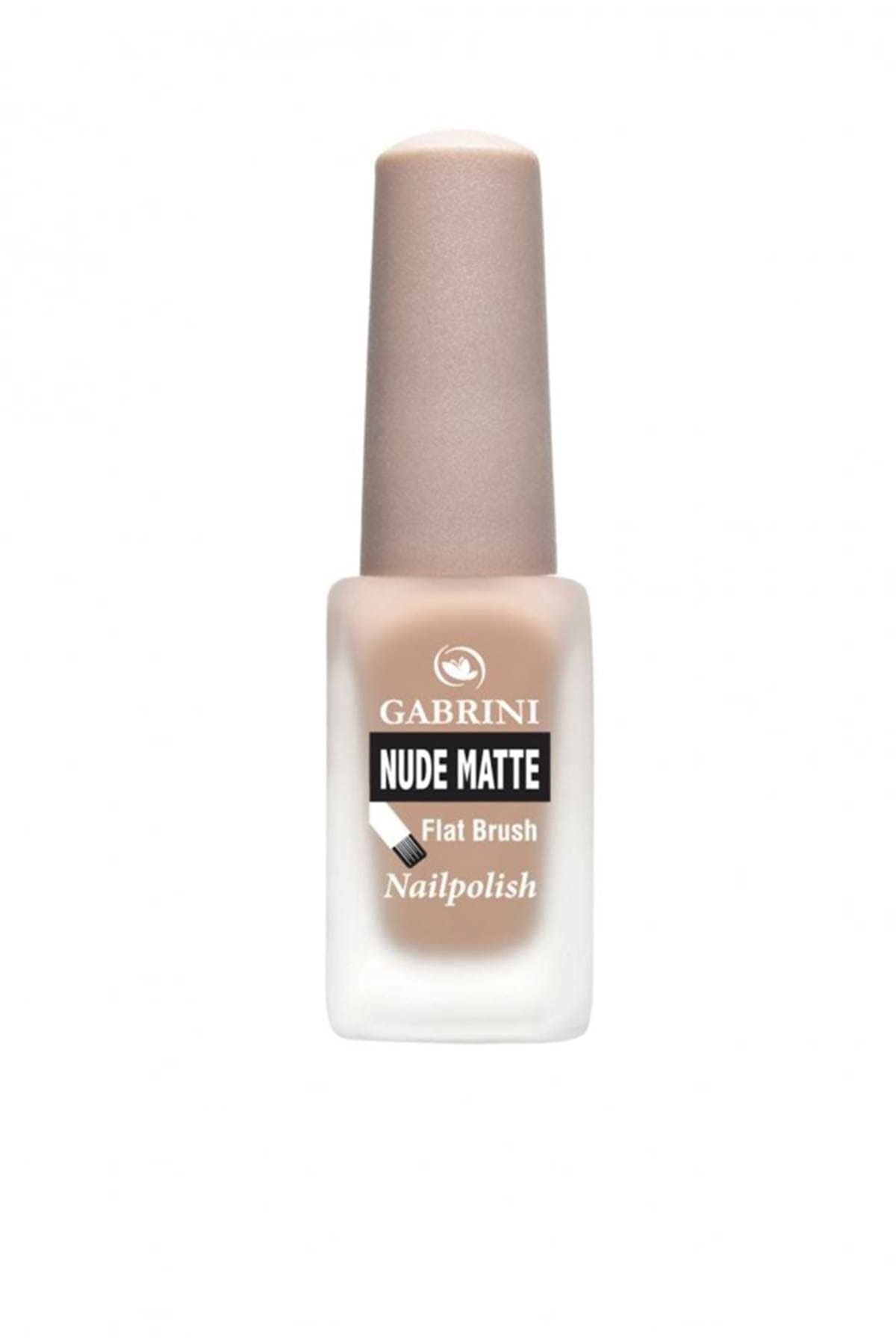 Gabrini Nude Matte Nail Polish 6 1 Paket (1 x 1 Adet)