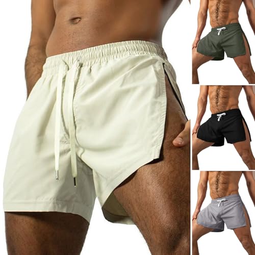 Short de sport homme haut de gamme respirant pour l'entraînement de gym