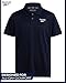 Reebok Boys Polo Shirt - Dry Fit Performance Short Sleeve Collared Golf Shirt - Moisture Wicking Boys Athletic Shirts, Size 18-20, Vector Navy