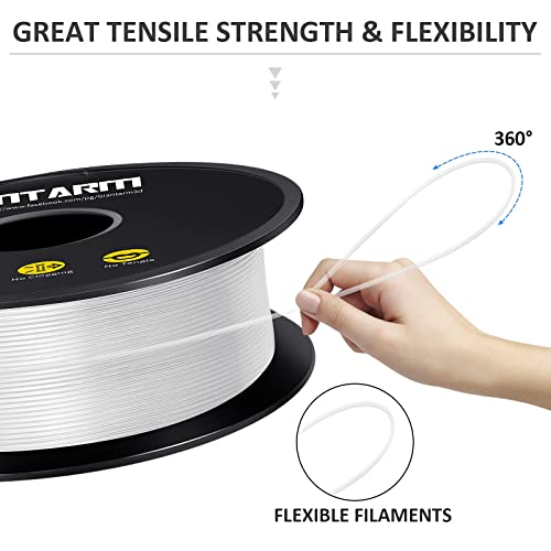 Giantarm Clear Pla Filament, 1.75Mm Transparent Pla 1Kg Spool (2.2Lbs), 3D Printer Filament With Vacuum Packaging #TOP3