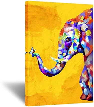 Review: KREATIVE ARTS Large Elephant Canvas Print Contemporary Animal Wall