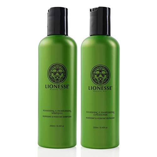 Lionesse Moisturizing Shampoo and Conditioner 2 in 1 Set, 200 Ml / 6.8 Fl. Oz