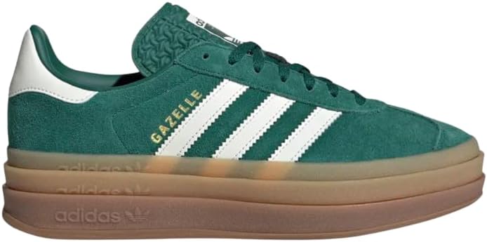 green and yellow adidas gazelle