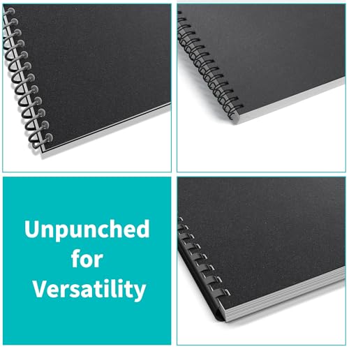 Image of Binditek 16 Mil Sand-Textured Binding Covers, 11 x 17 Inches, Navy, 100Pack