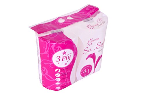 Origami So..Soft Tissues Roll, 3Ply - 4 in 1