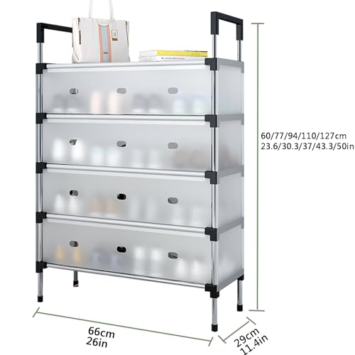 Étagère de rangement compacte pour libérer les sols des petits couloirs - 2
