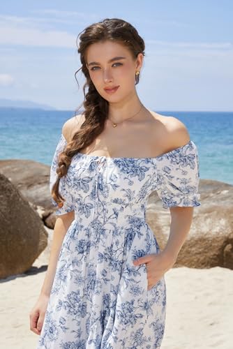 Image of Scarlet Darkness Corset Dresses for Women Summer 2026 Floral Wedding Guest Chiffon Sundress