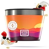 HYDAWAY 1.5-Cup Collapsible Insulated Bowl with Lid - BPA-Free, Leak-Resistant, and Ultra-Compact for Travel, Camping & Everyday Meals