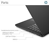 HP 14” Laptop | Intel Celeron N4500 Processor | 4 GB RAM | 64GB eMMC | Intel UHD Graphics | HD Display | 12 hrs battery | Microsoft 365 Personal 12 month included | Windows 11 | Black | 14s-dq3001sa - Image 9