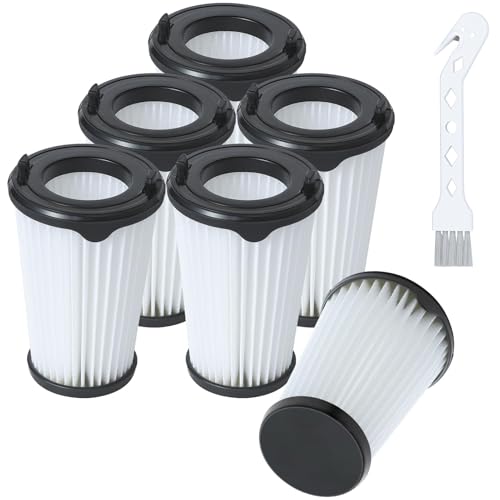 Inwee 6 filtros CX7 para Aspiradora AEG Ergorapido de batería, Accesorios AEF150, Repuesto para Filtros CX7 Flexibility Animal de Repuesto para Todos los Modelos CX7-2 y QX8 Animal X Power CX7-2-45an