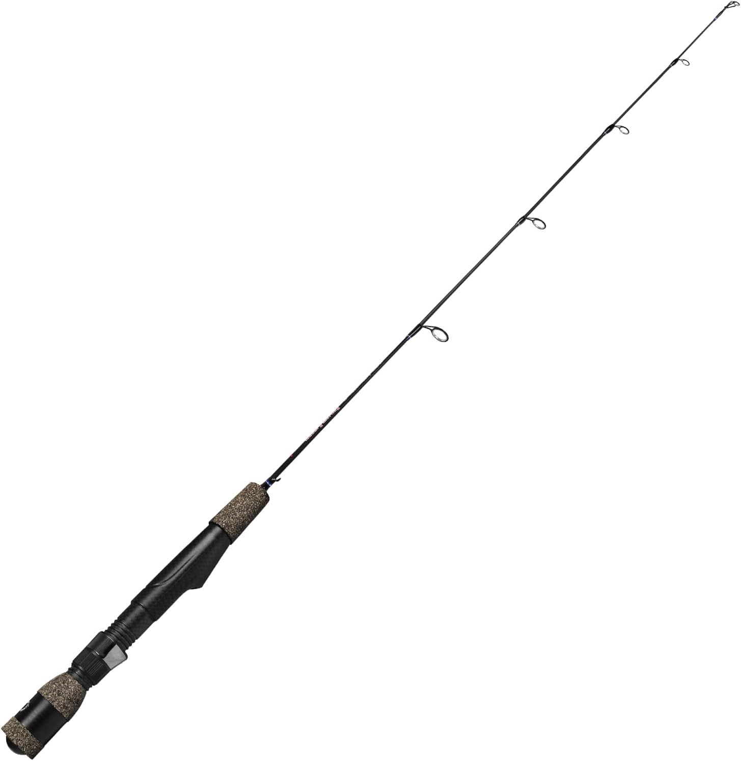 Fiblink Portable Travel Ice Fishing Rod for Walleye Perch