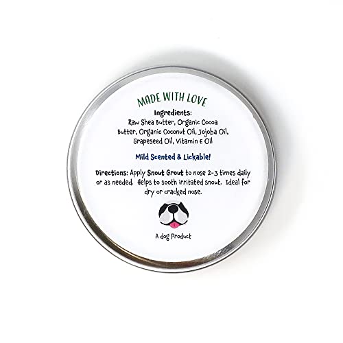 Image of Dogzymes Snout Grout formulated for that Dry Cracked Nose (1 Ounce)